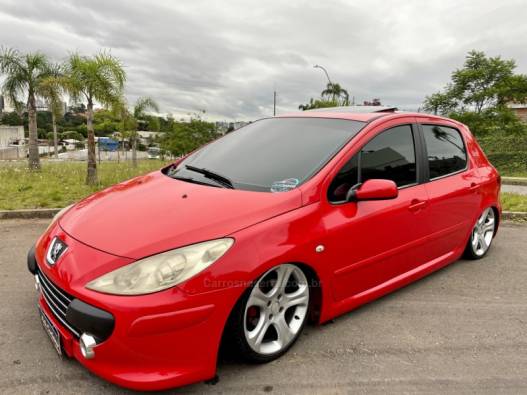 PEUGEOT - 307 - 2008/2009 - Vermelha - R$ 30.000,00